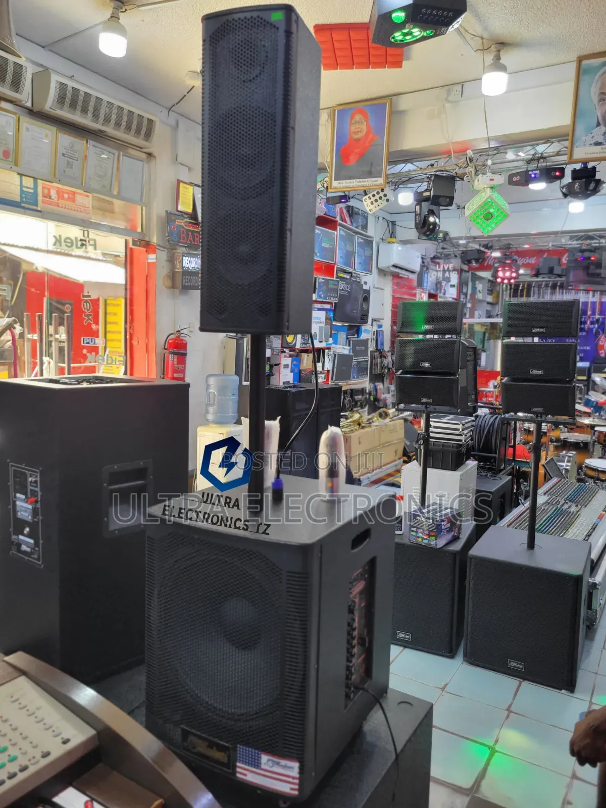 Sounsoft Rechargeable Base and Mid Speakers With Quality Sound