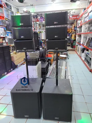 Powerful Soundsoft Speakers 2 Base Na 6 Tweeters
