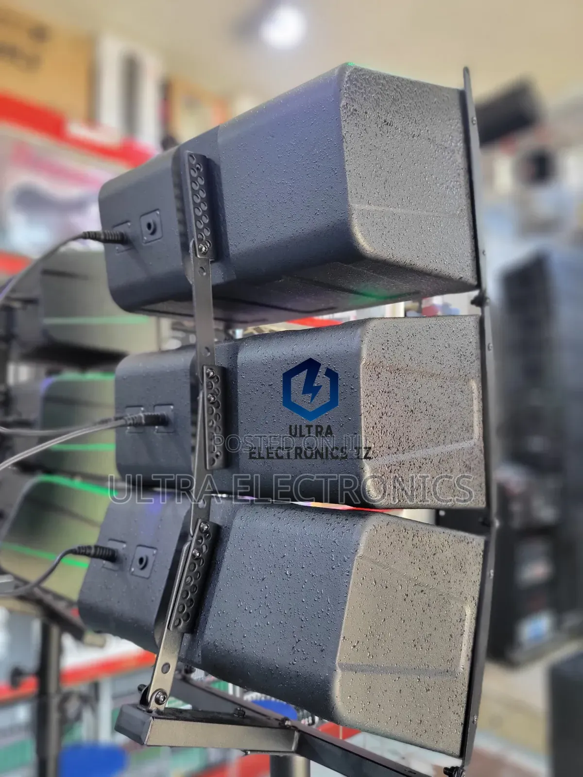 Powerful Soundsoft Speakers 2 Base Na 6 Tweeters