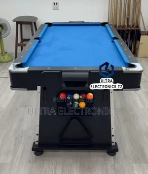 4 in 1 Classic 7ft Games Pool Table Air Hockey Tennis and Dining Table