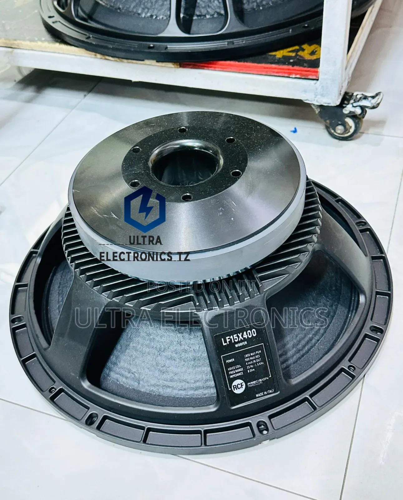 RCF Mid Woofer Speaker Tupu Yenye Nguvu 15 Inch Made in Italy