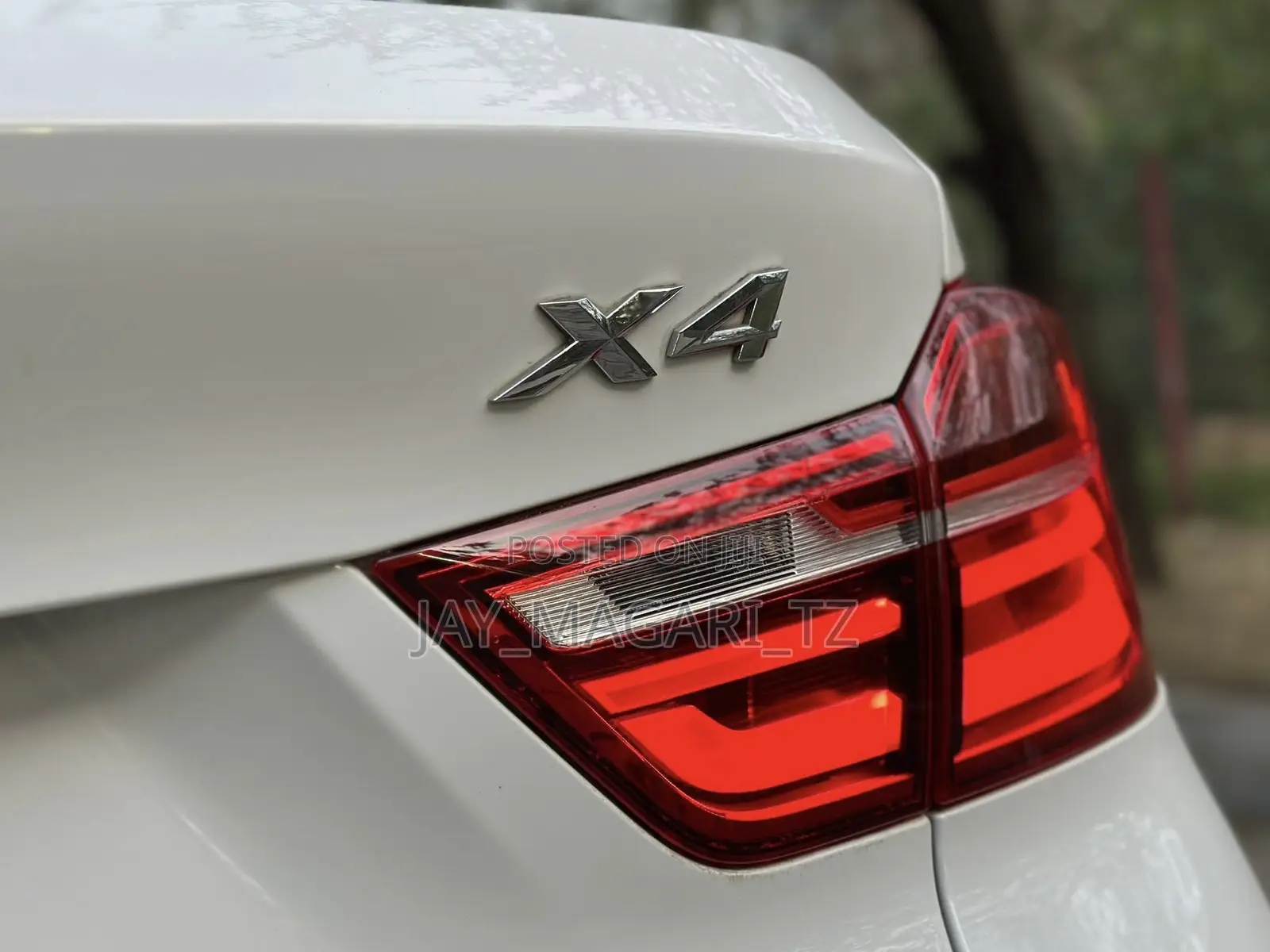 BMW X4 2015 White