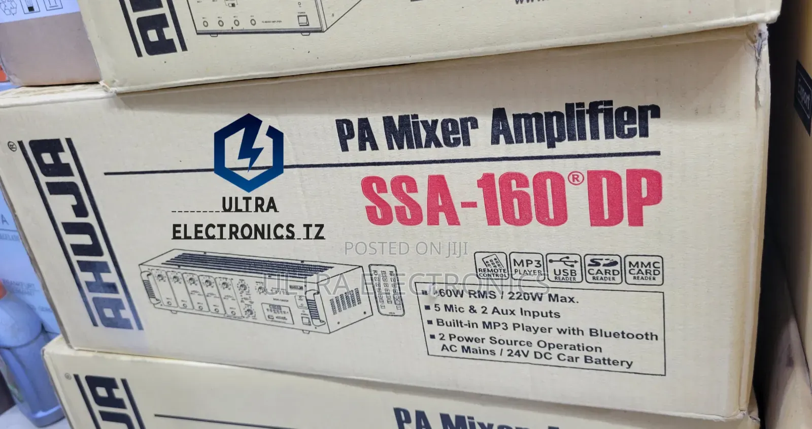 Ahuja Powerful Pa Mixer Amplifier Ssa 160 Dp 160 Watts 