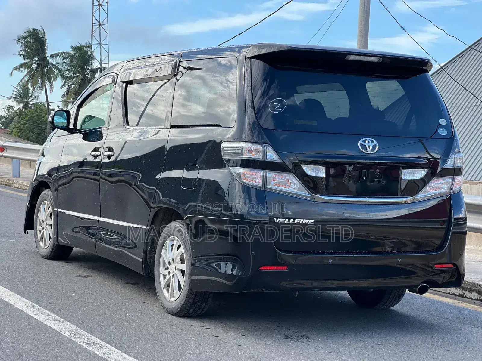 Toyota Vellfire 2011 Black