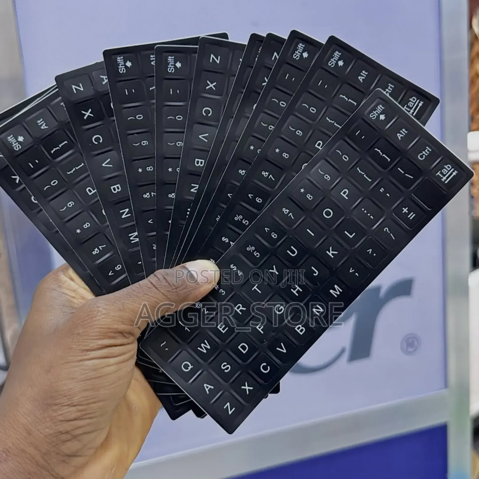 English Keyboard Stickers