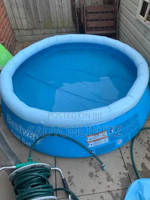 Bestway Blue Round Swimming Pool 305cm+Filter Pump