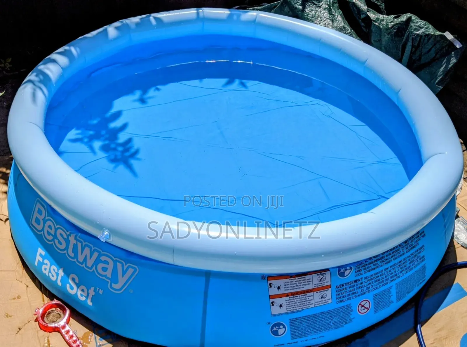 Bestway Blue Round Swimming Pool 305cm+Filter Pump
