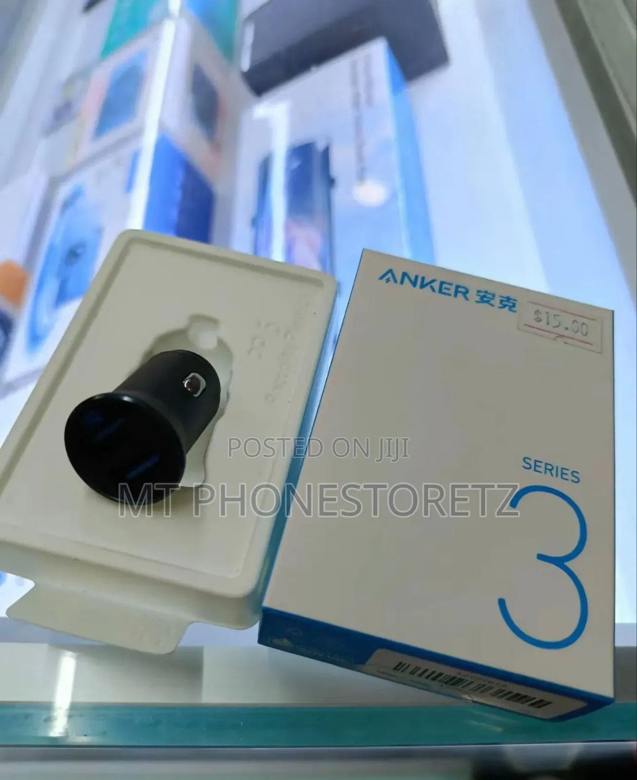  Anker:
 Usb-C Car Charger –