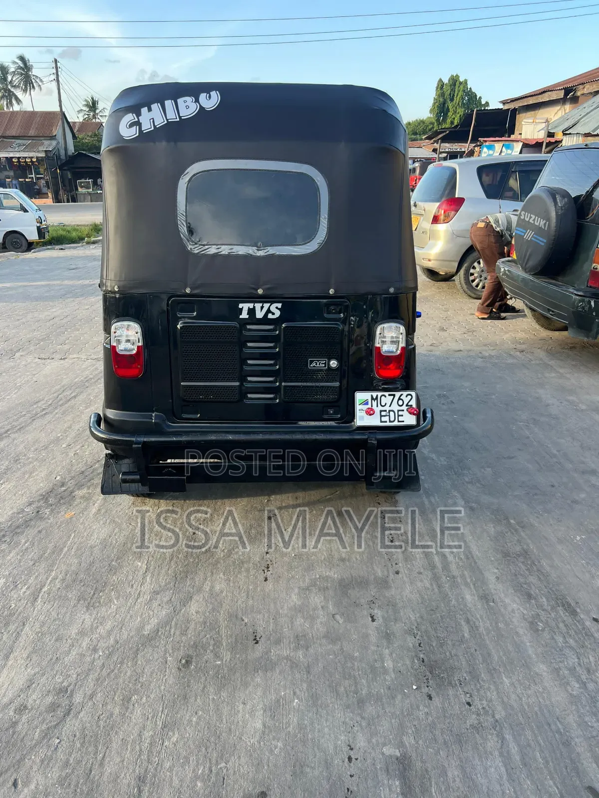 TVS King Deluxe Plus iTouch Start 2025 Black