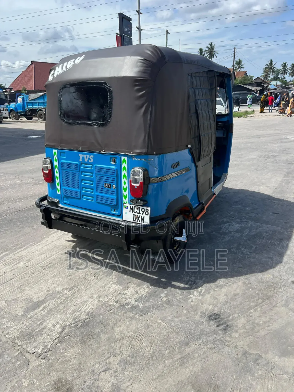 TVS King Deluxe Plus iTouch Start 2024 Blue