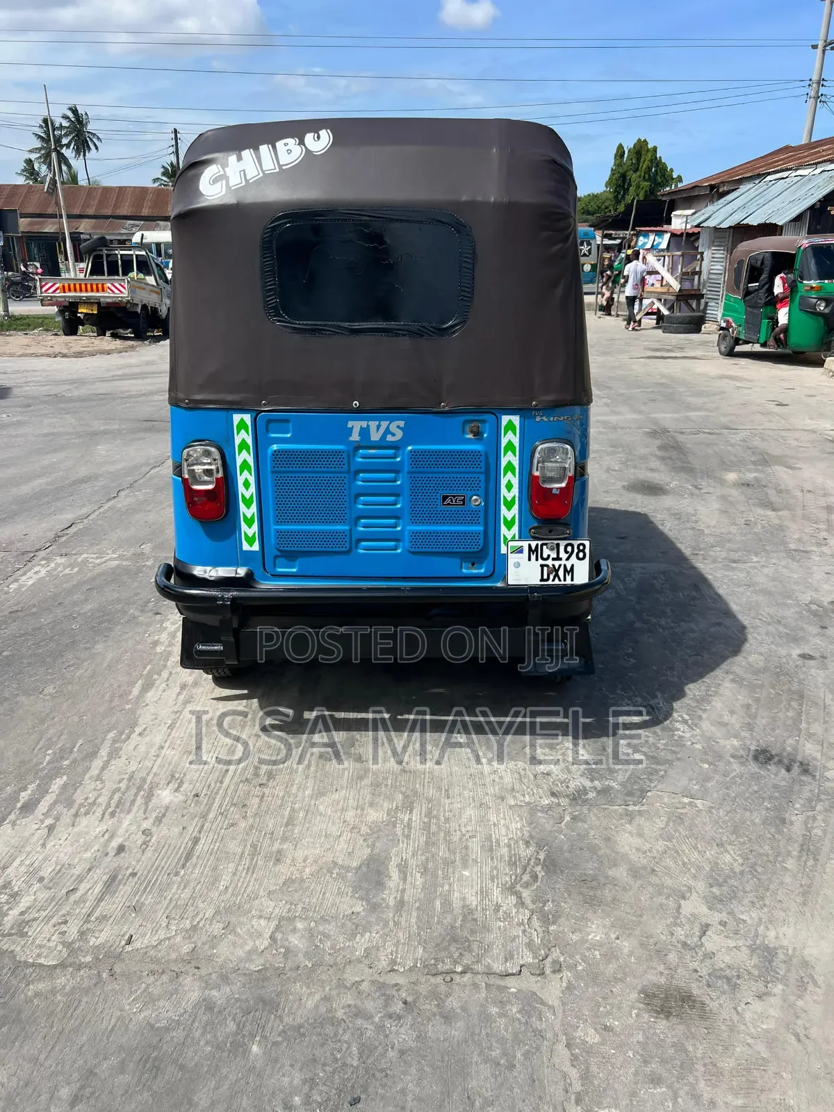 TVS King Deluxe Plus iTouch Start 2024 Blue