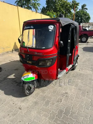 TVS King Deluxe Plus iTouch Start 2024 Red