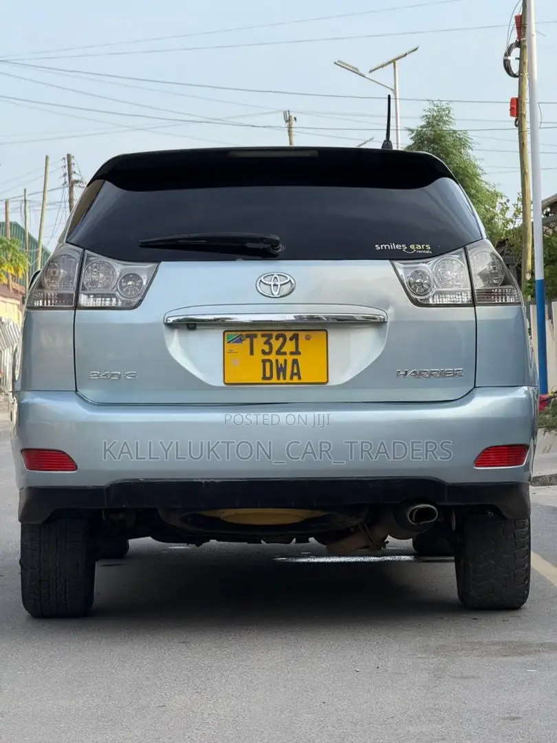 Toyota Harrier 2007 Blue