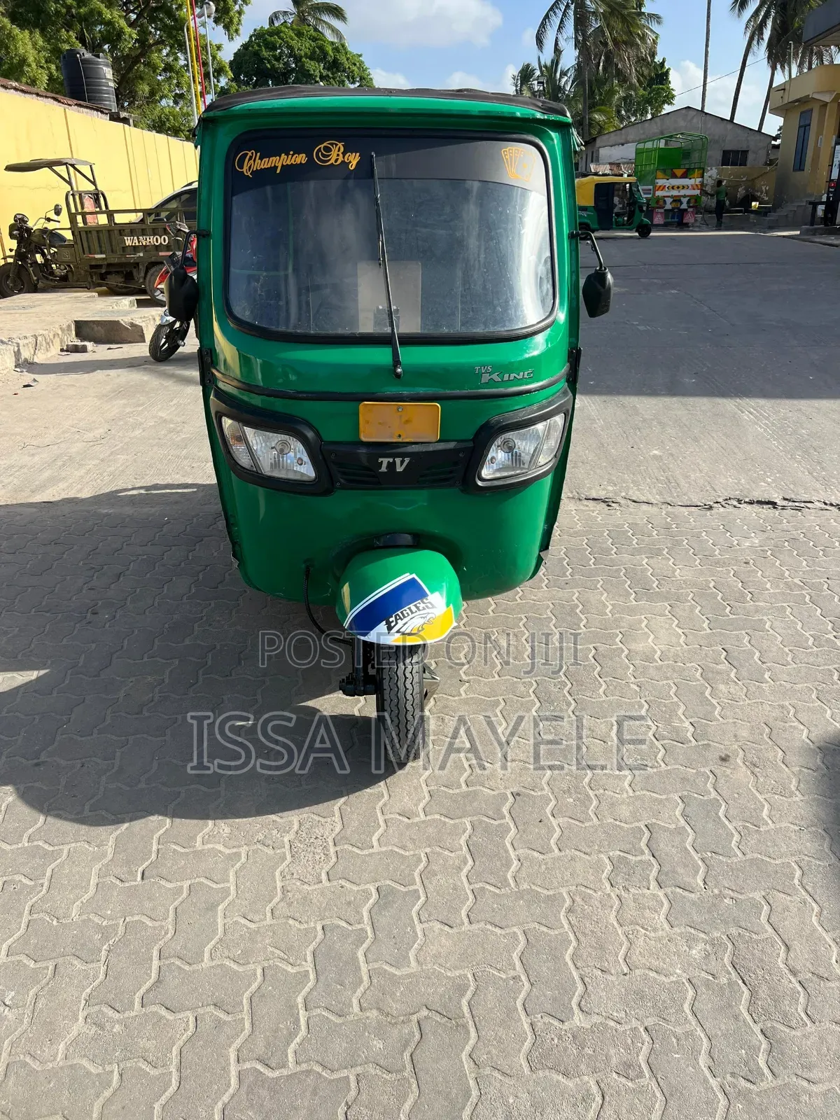 TVS King Deluxe Plus iTouch Start 2025 Green