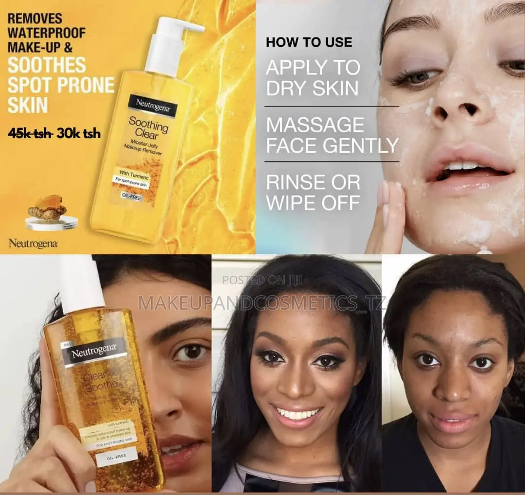 Removes Water Proof Make Up