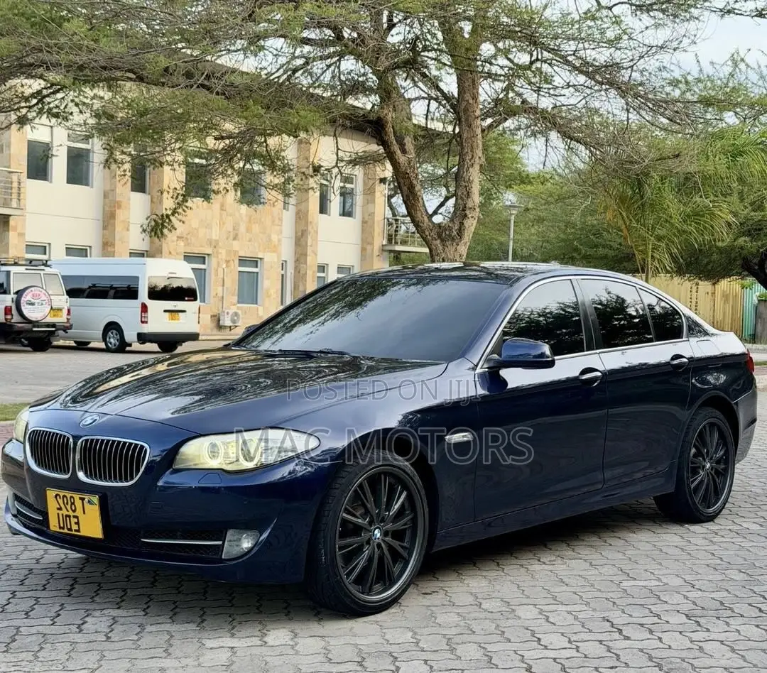 BMW 5 Series 2013 Blue