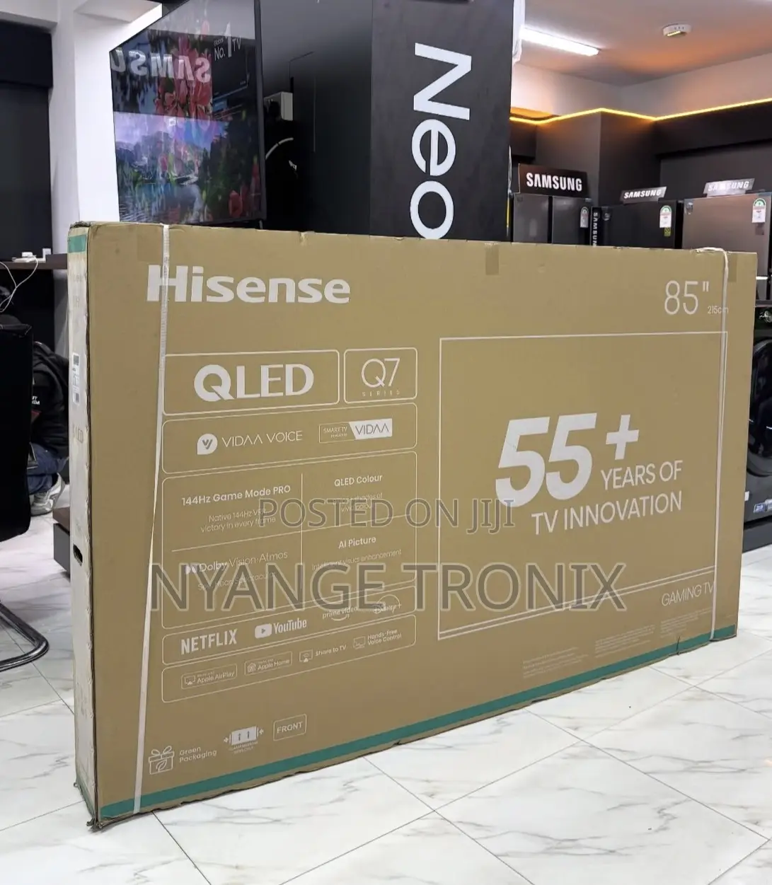 Hisense Tv Qled 55. Inches