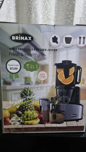 Brinax 5-in-1 Slow Juicer