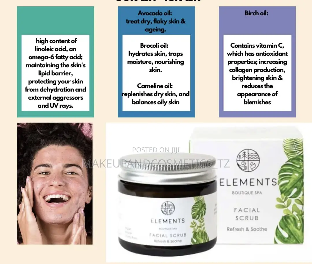 Element Boutique Spa Facial Scrub Refresh