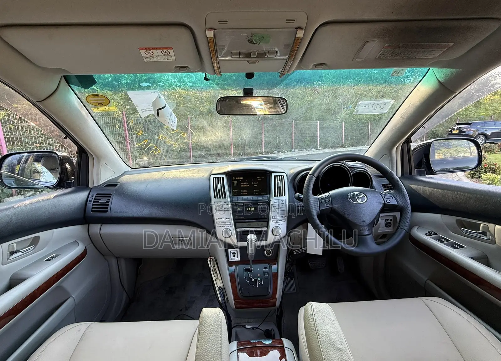 Toyota Harrier 2008 Black