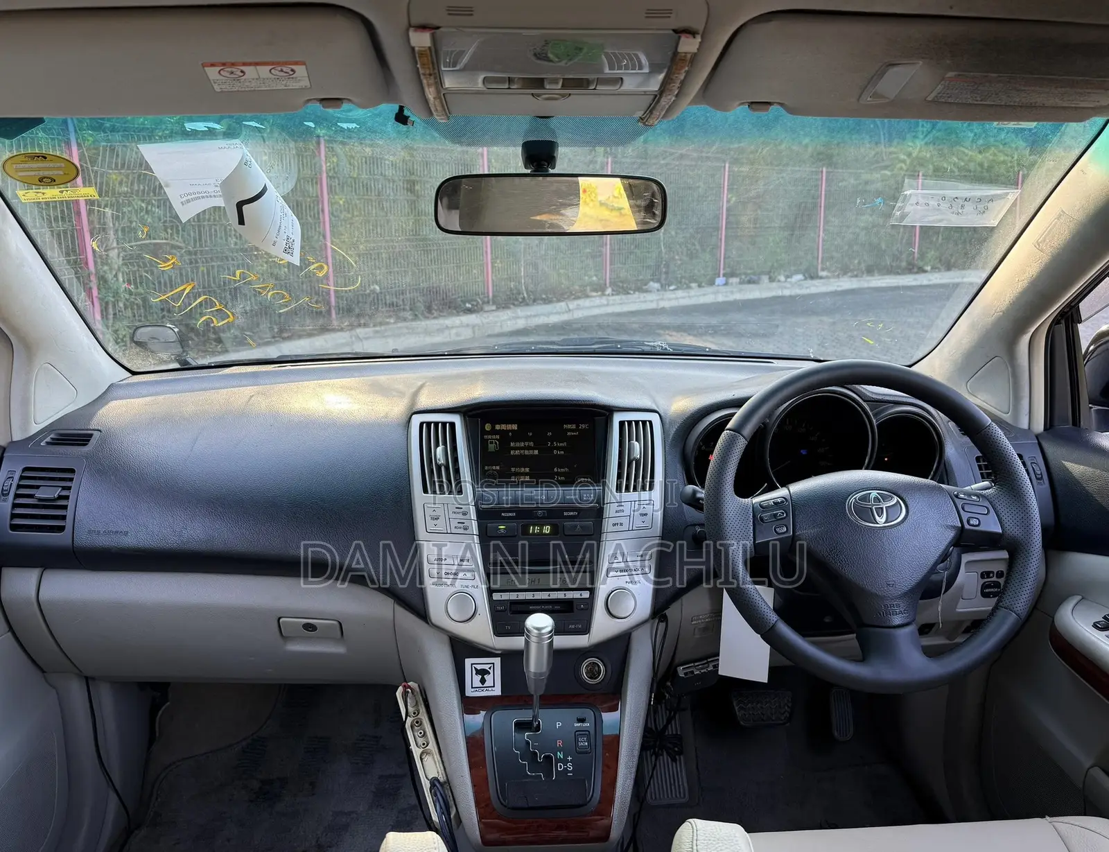 Toyota Harrier 2008 Black