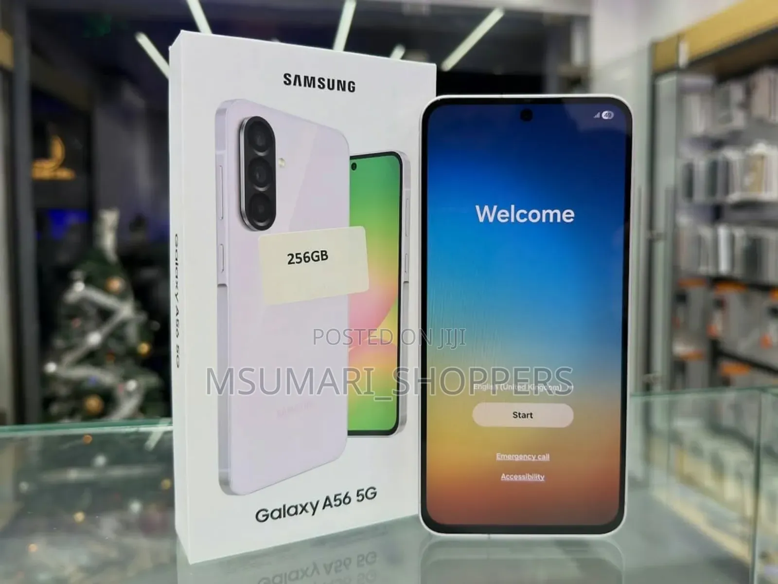 New Samsung Galaxy A56 256 GB White
