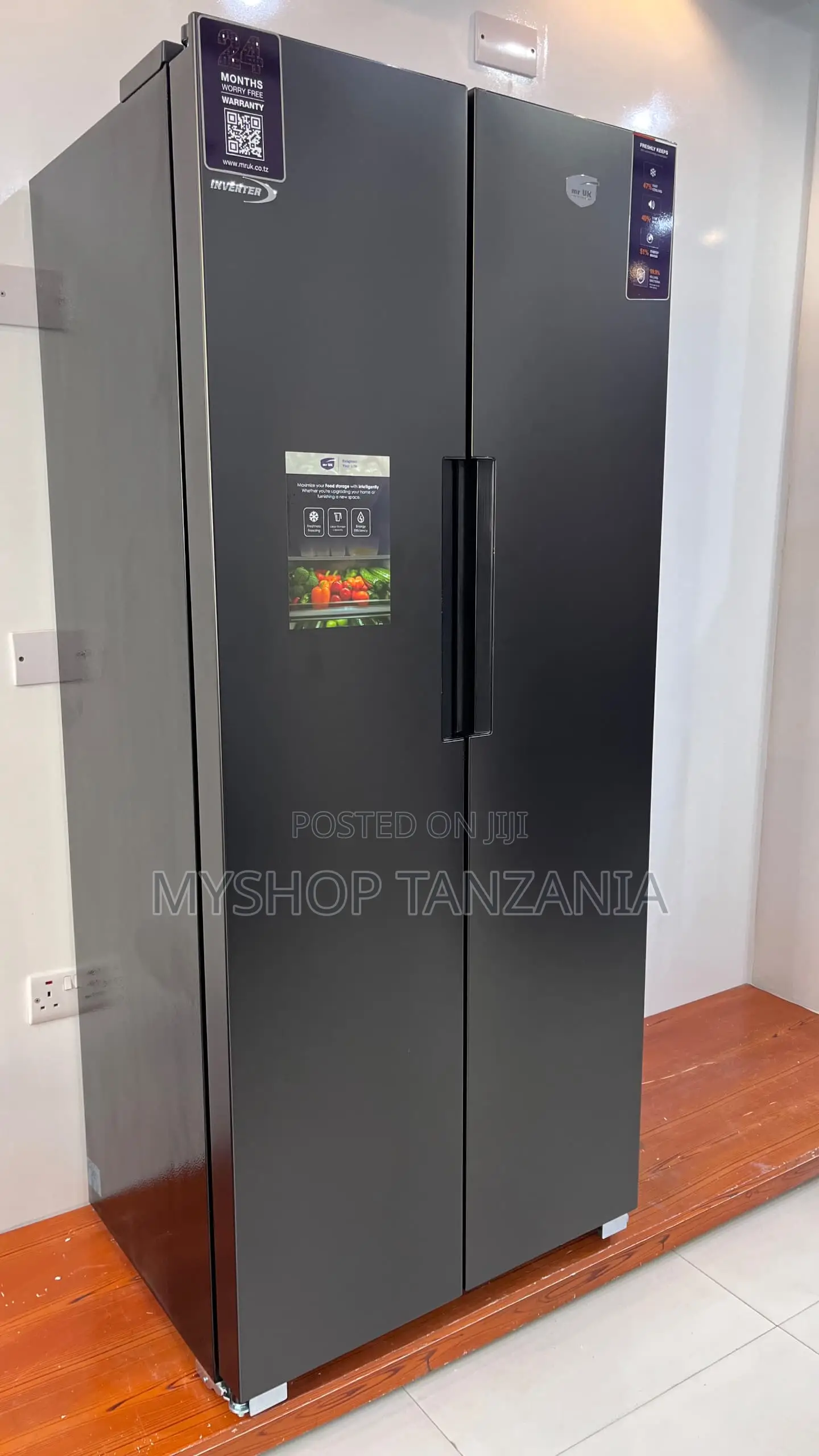 Fridge Uk F195-90-3di (Side by Side)