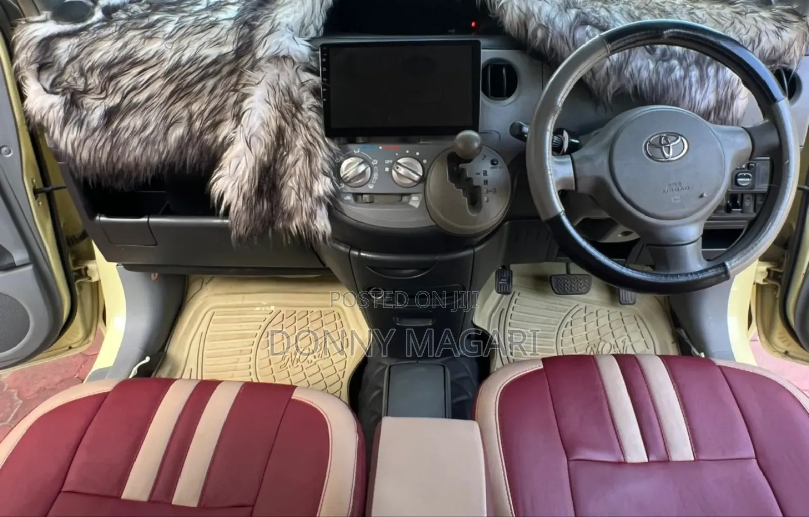 Toyota Sienta 1.5 AWD 2005 Yellow