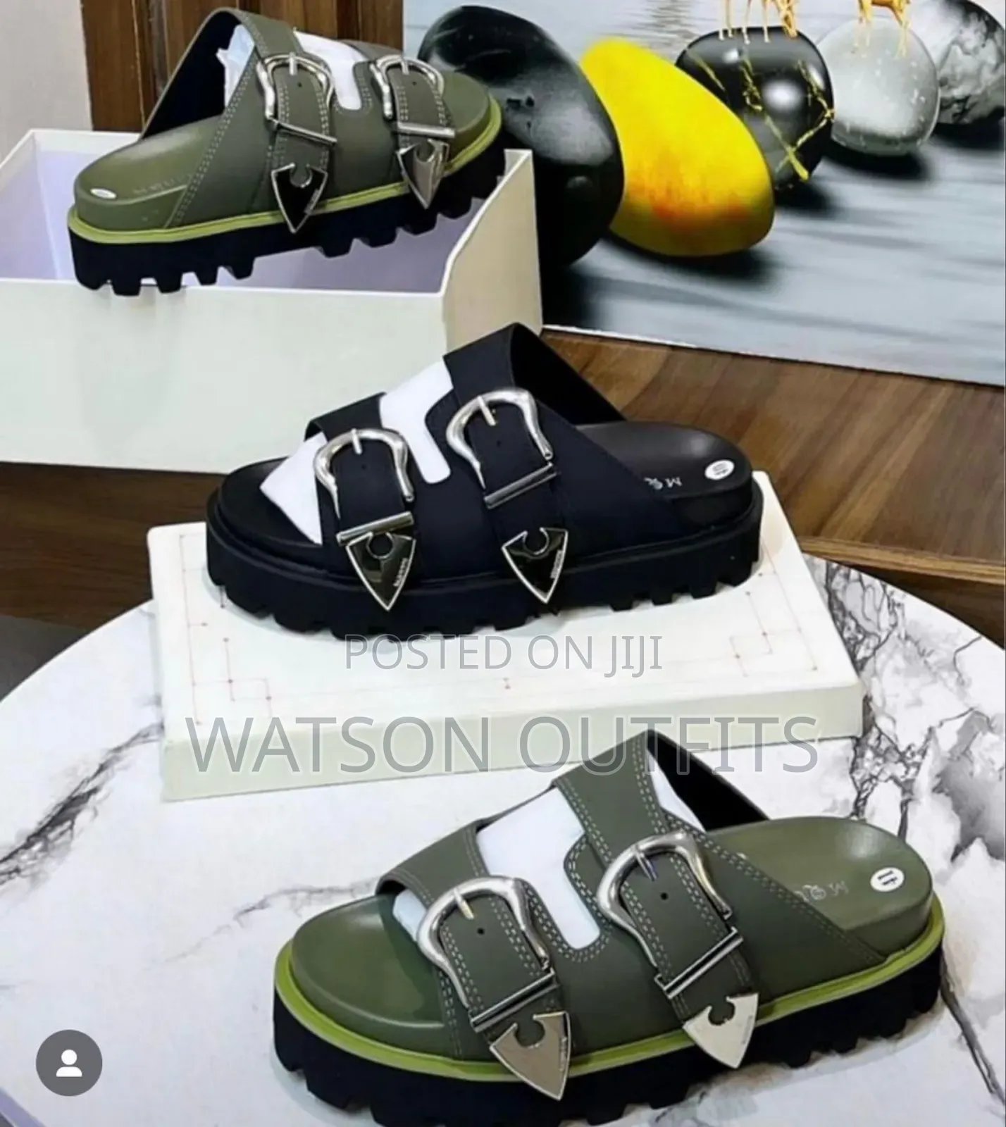 Sendo or Open Shoes Original Za Alexander McQueen Za Leather Materials