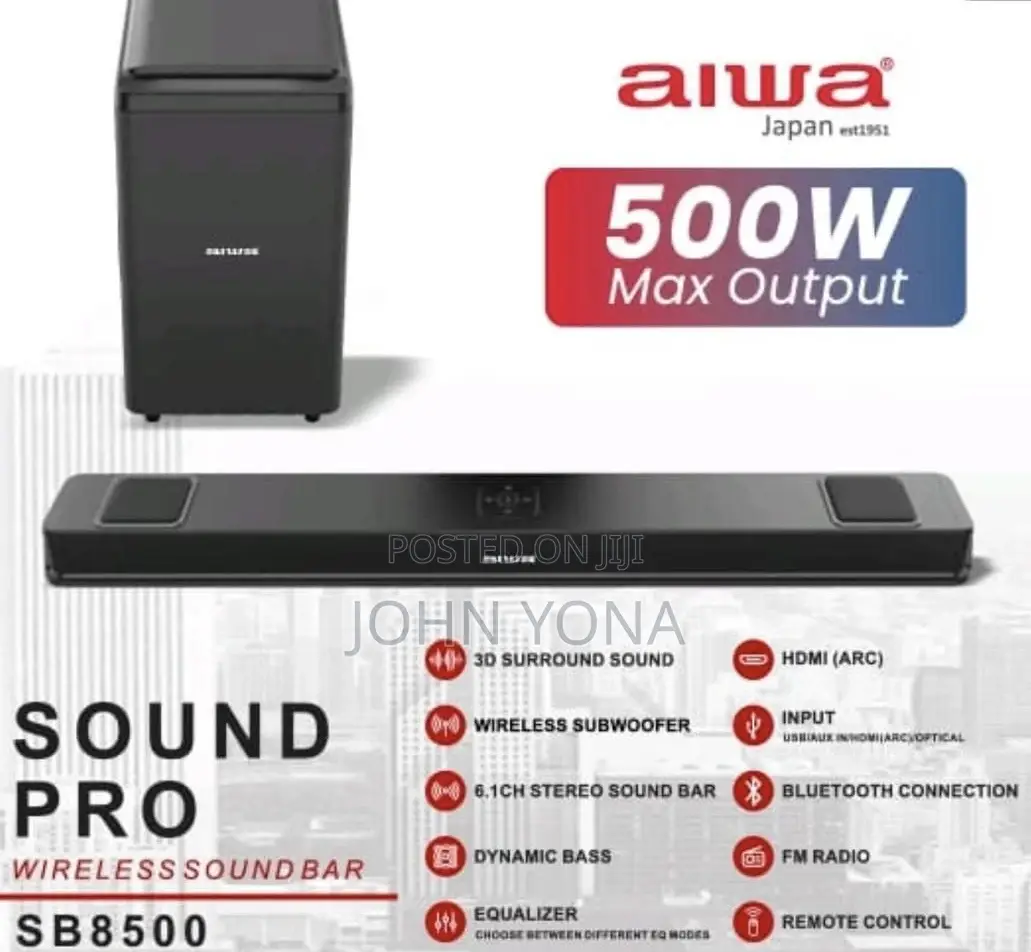 Aiwa Soundbar Sb8500 500w