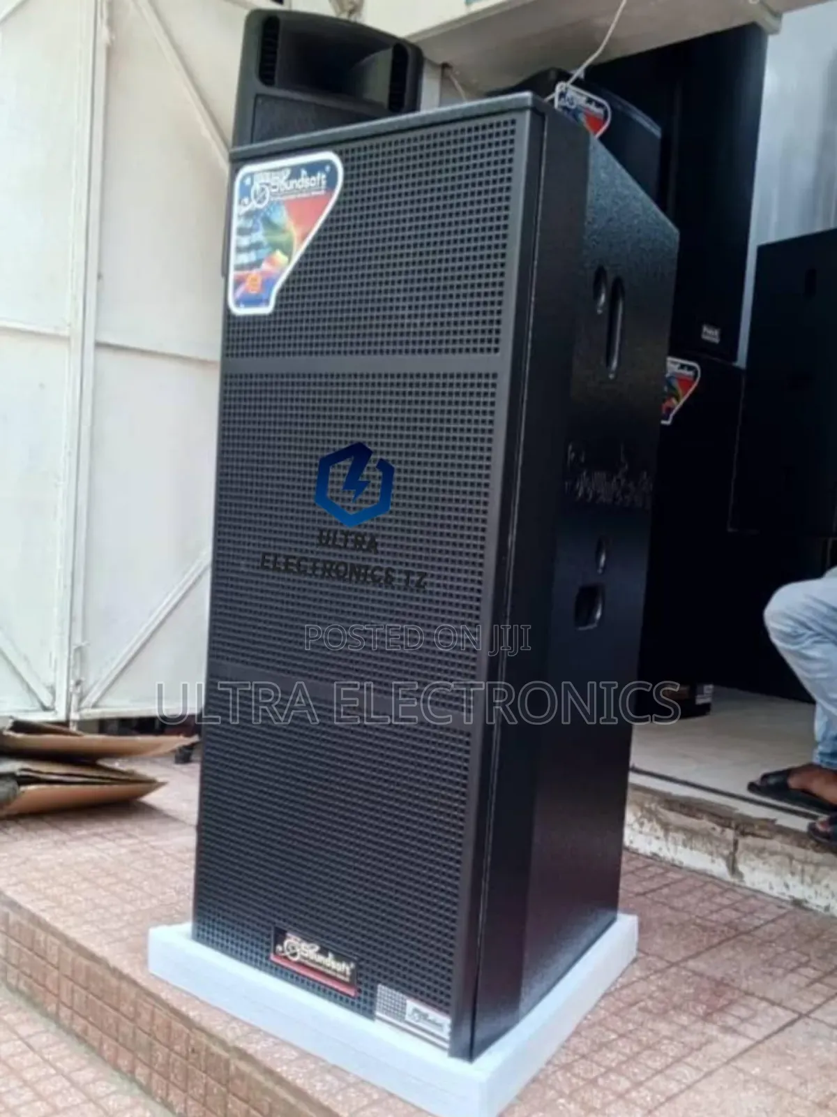 Soundsoft Professional Mid Double Speaker 15inch × 2