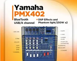 Yamaha Powered Audio Mixer(4 Channel)