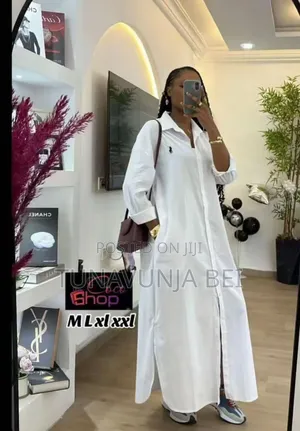 Material Linen Gown