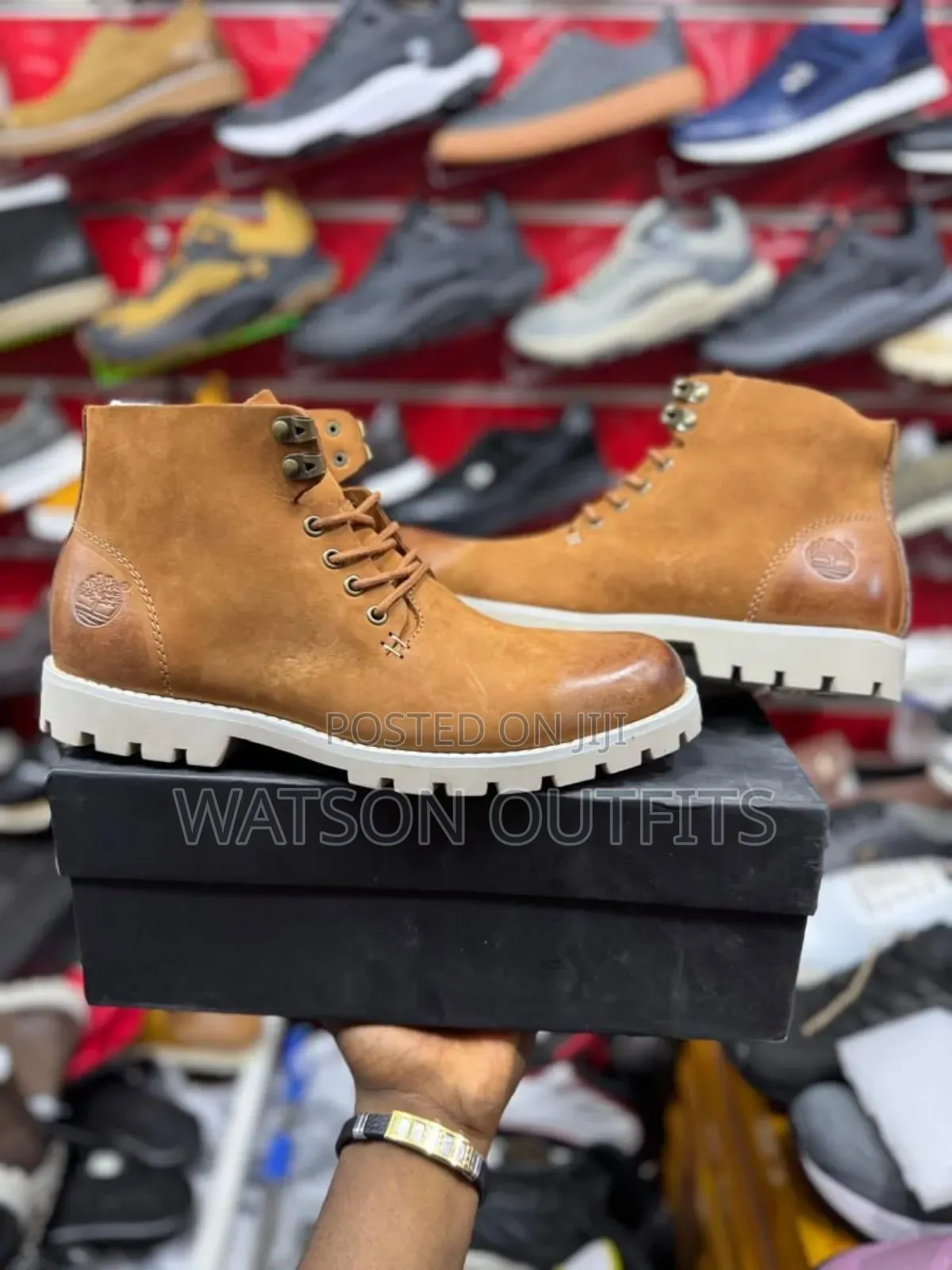 Viatu Vya Buti or Boots Za Materials Durable Mno Za Timberland Origin