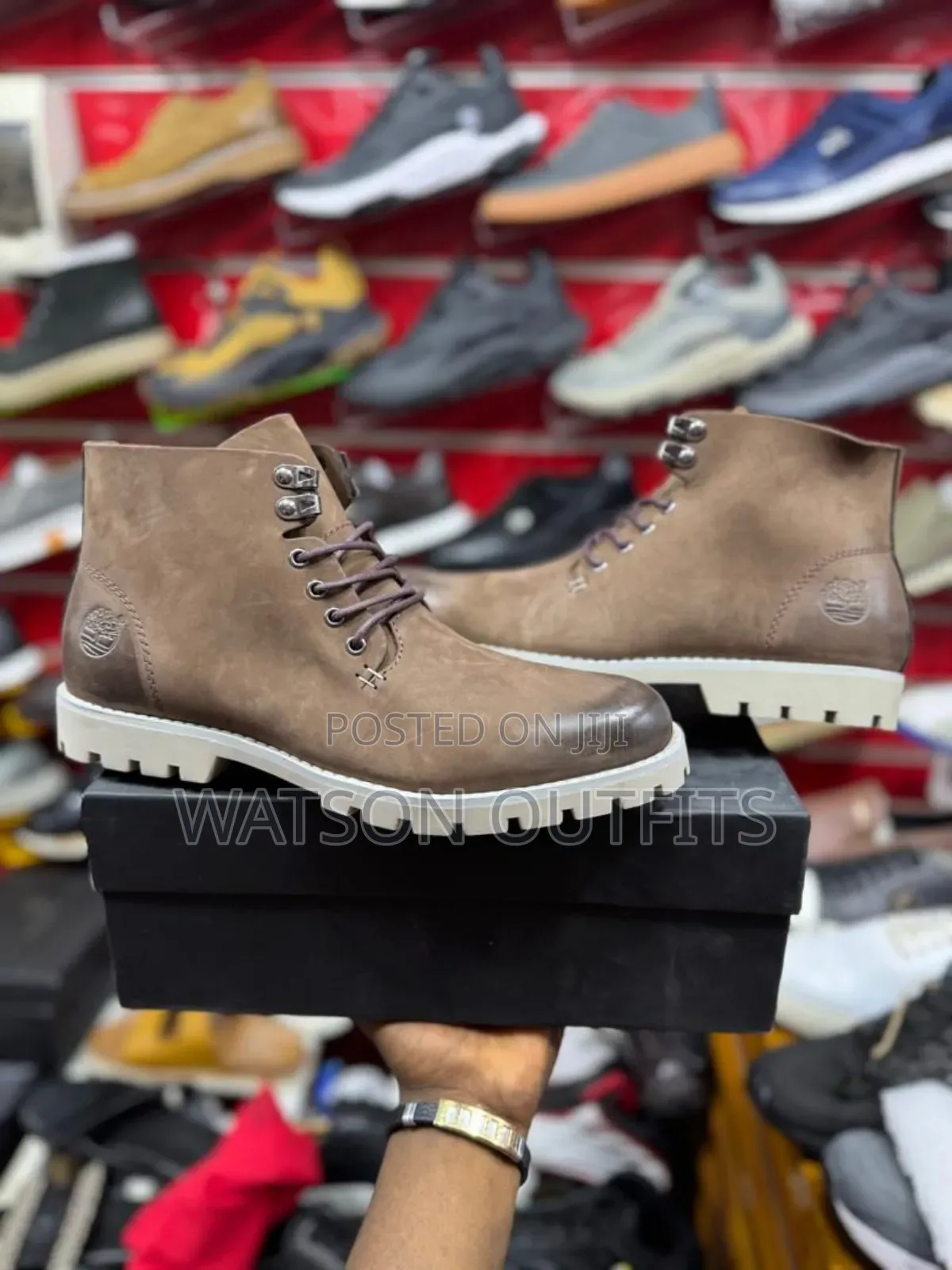 Viatu Vya Buti or Boots Za Materials Durable Mno Za Timberland Origin