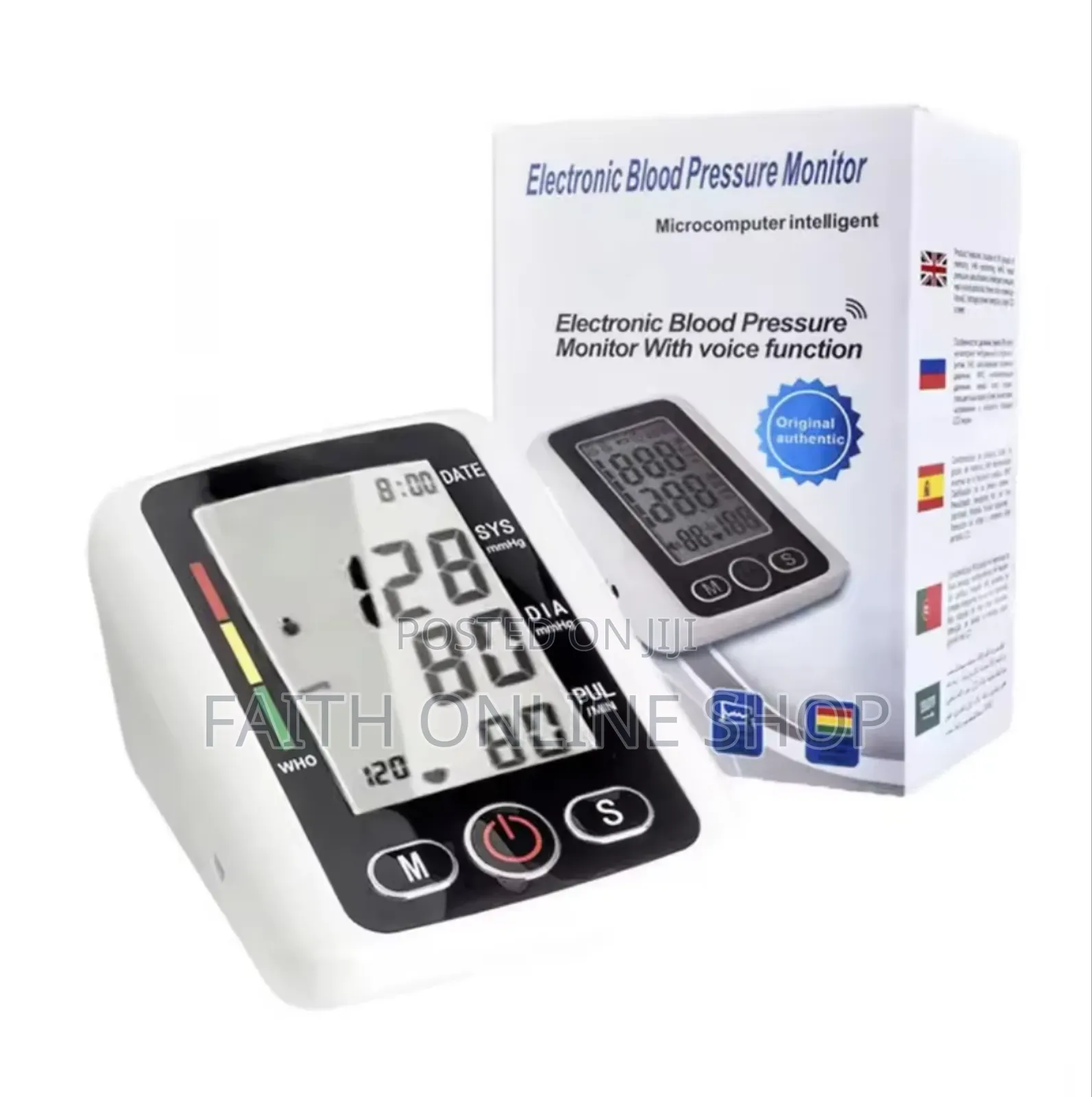 Digital Blood Pressure Monitor Upper Arm