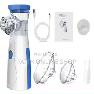 Portable Usb Mesh Nebulizer – Silent Handheld Asthma Steam Inhaler