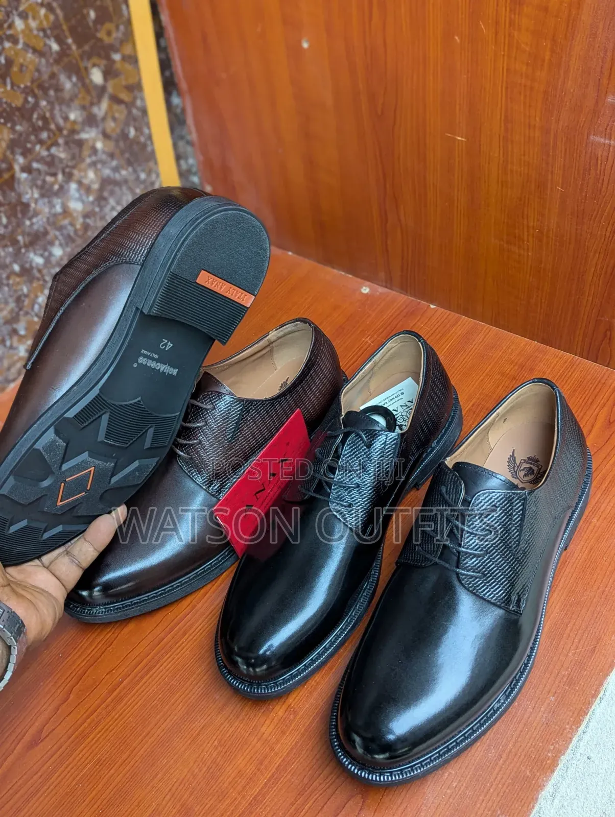 Men's Leather Shoes Vya Leather Materials Original and Premium Quality