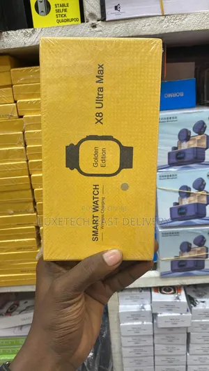 X8 Ultra Max Smart Watch Golden Edition