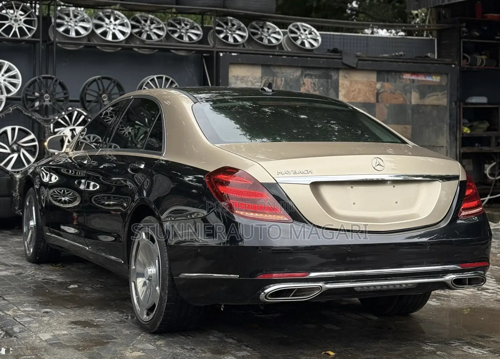 Mercedes-Benz VS680L Maybach 2019 Gold
