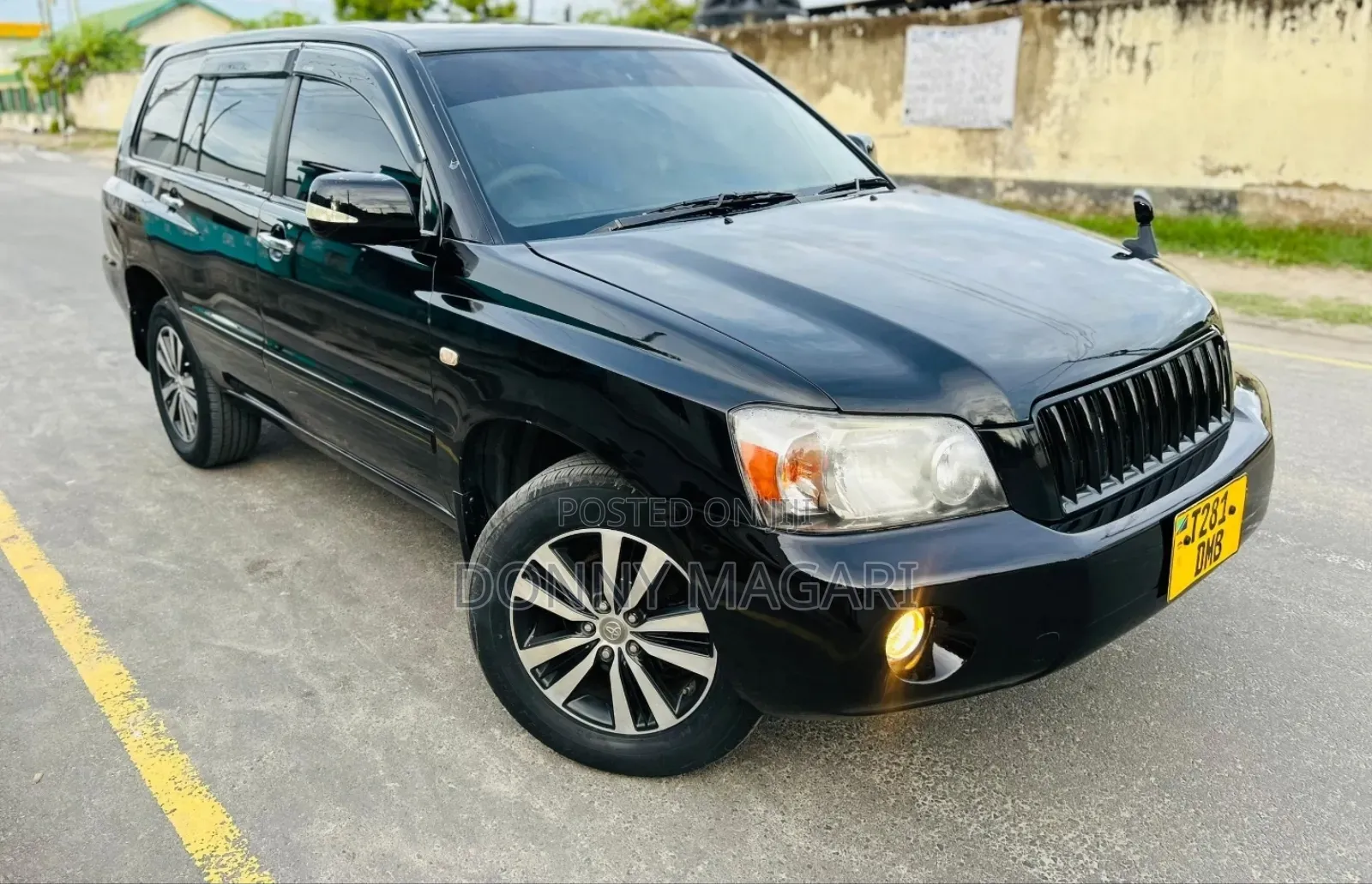 Toyota Kluger 2006 Black