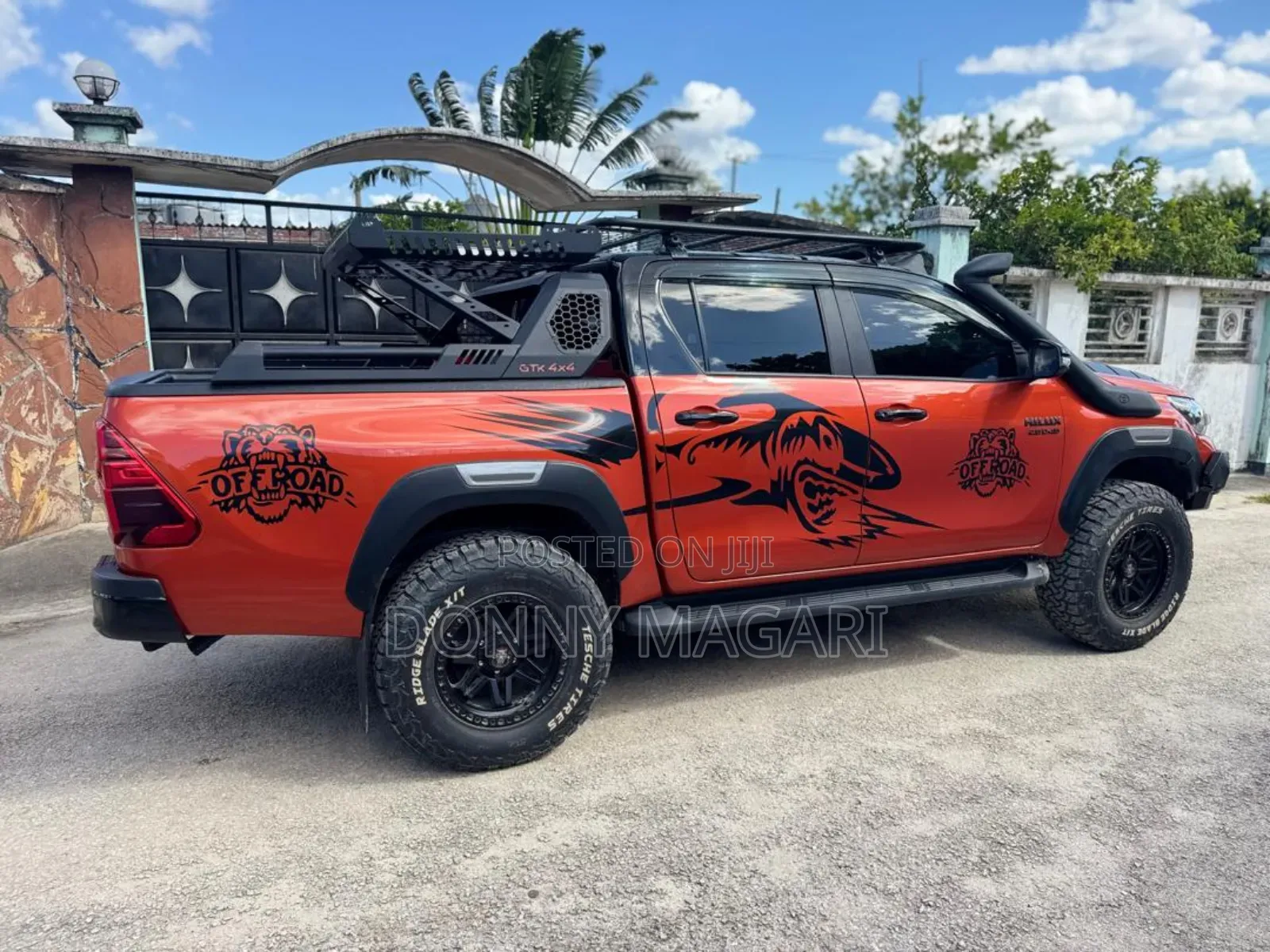 Toyota Hilux Revo Double Cab Deisel 2.8 AWD 2018 Orange