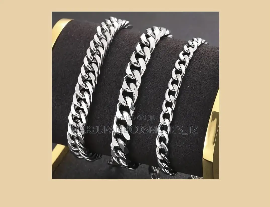 3pcs Silver Classic Bracelet for Men