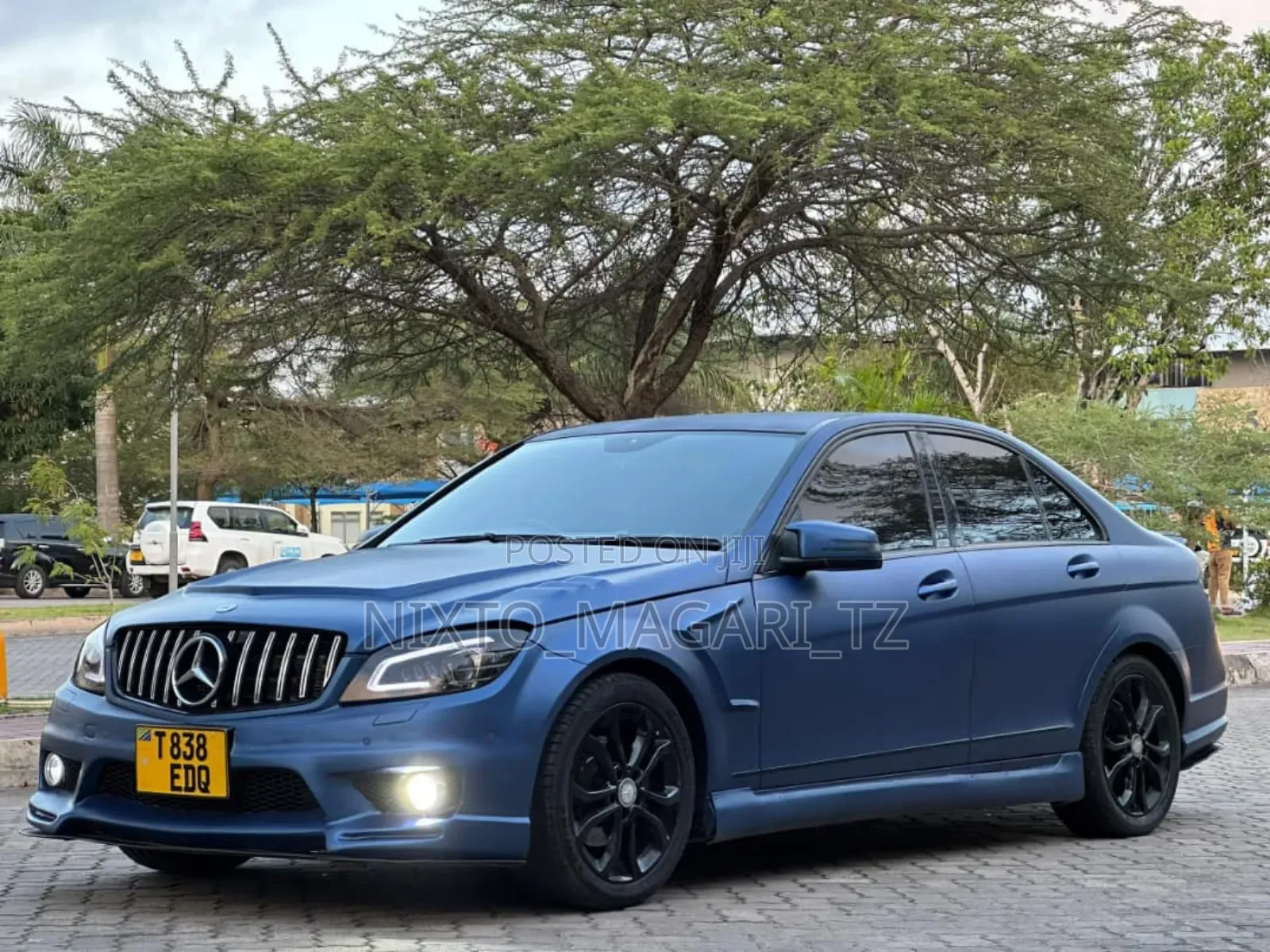 Mercedes-Benz C200 2008 Blue