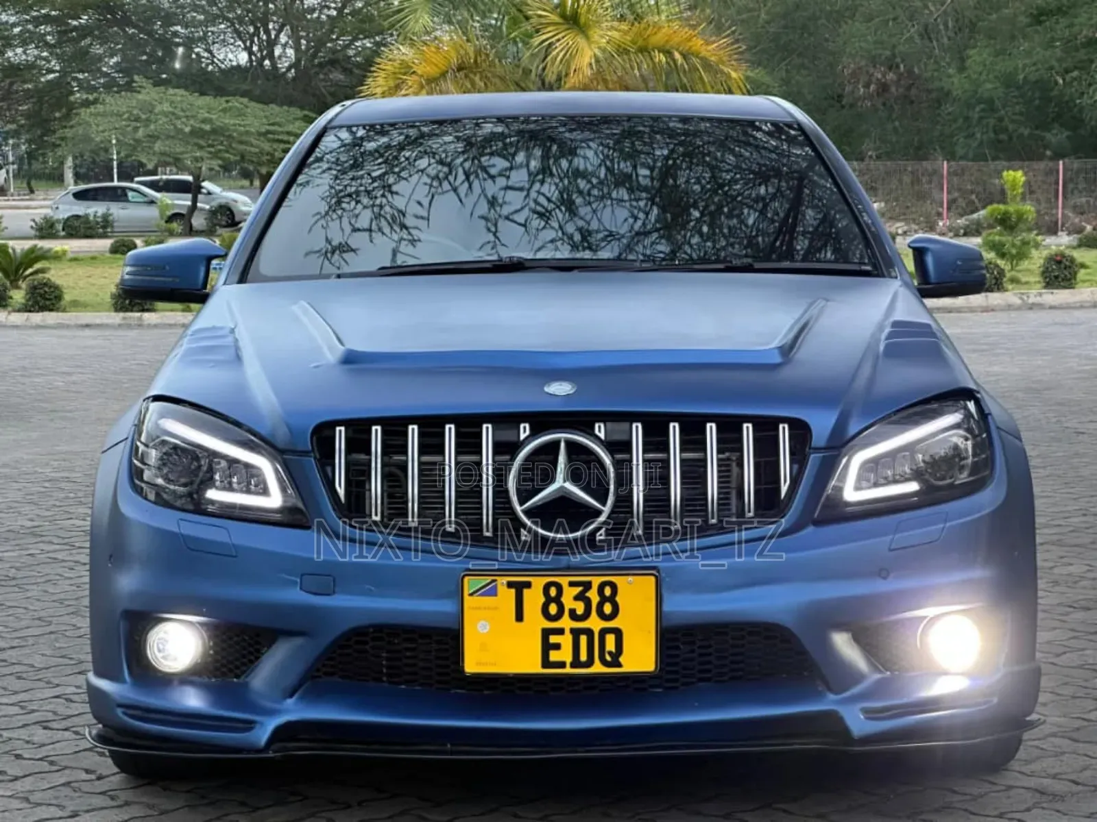 Mercedes-Benz C200 2008 Blue