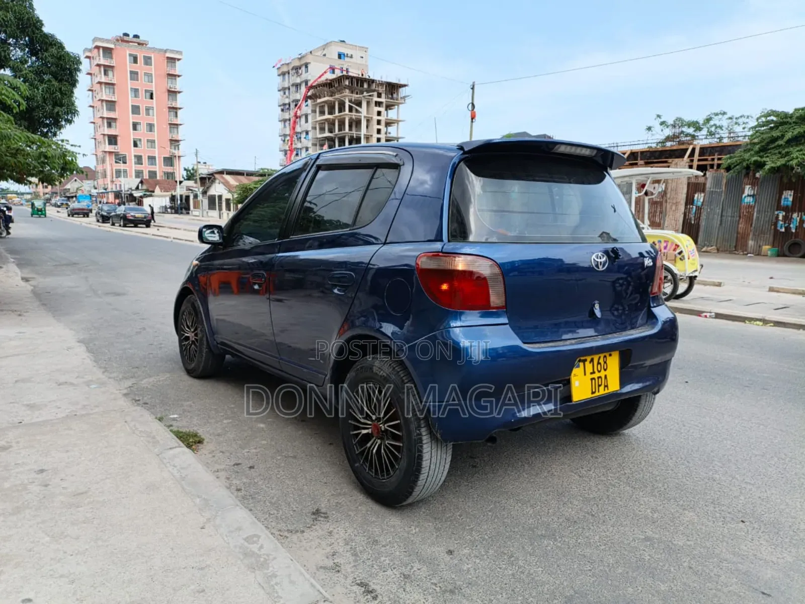Toyota Vitz 1.3 AWD 3dr 2001 Blue