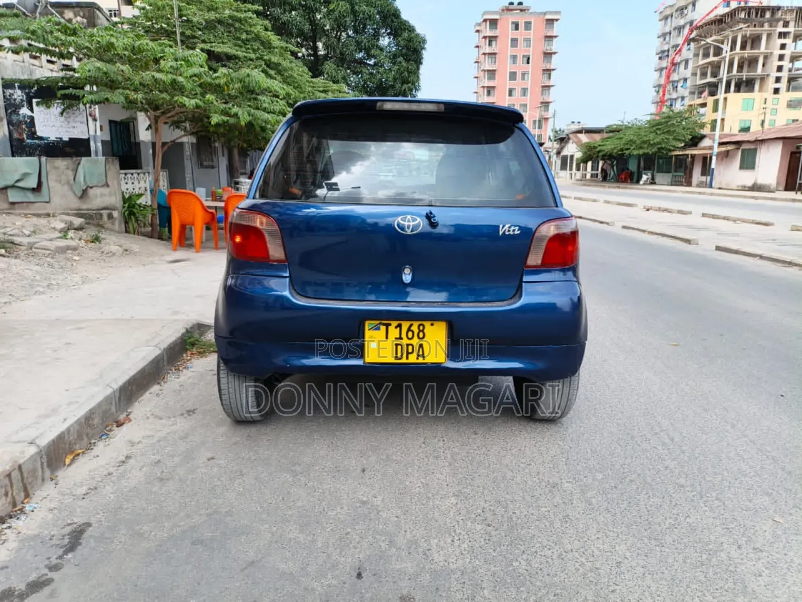 Toyota Vitz 1.3 AWD 3dr 2001 Blue