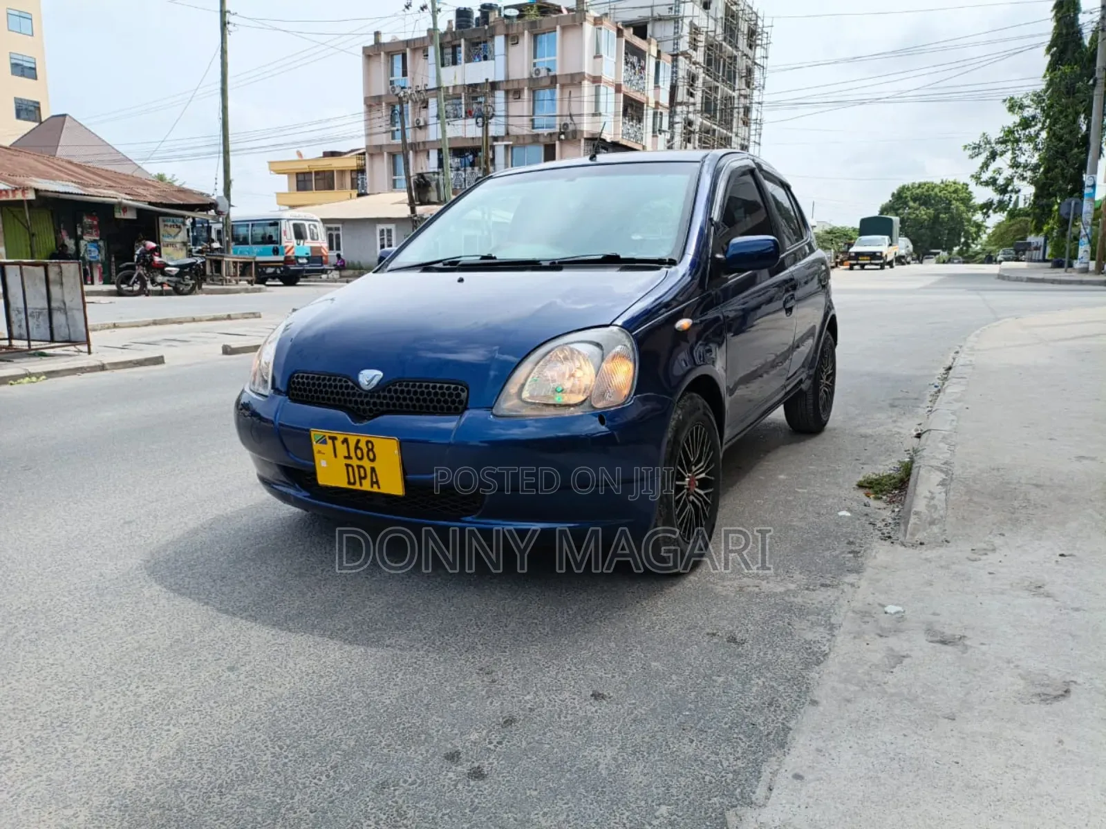 Toyota Vitz 1.3 AWD 3dr 2001 Blue
