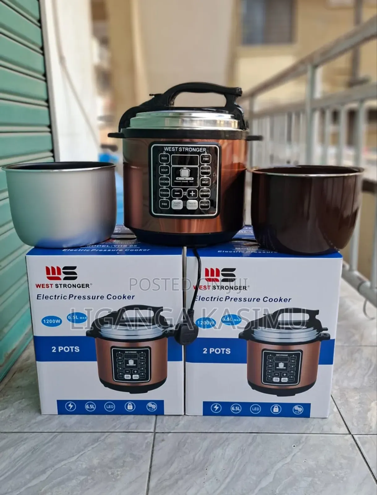 Pressure Cooker West Strong Lt 6 2pot