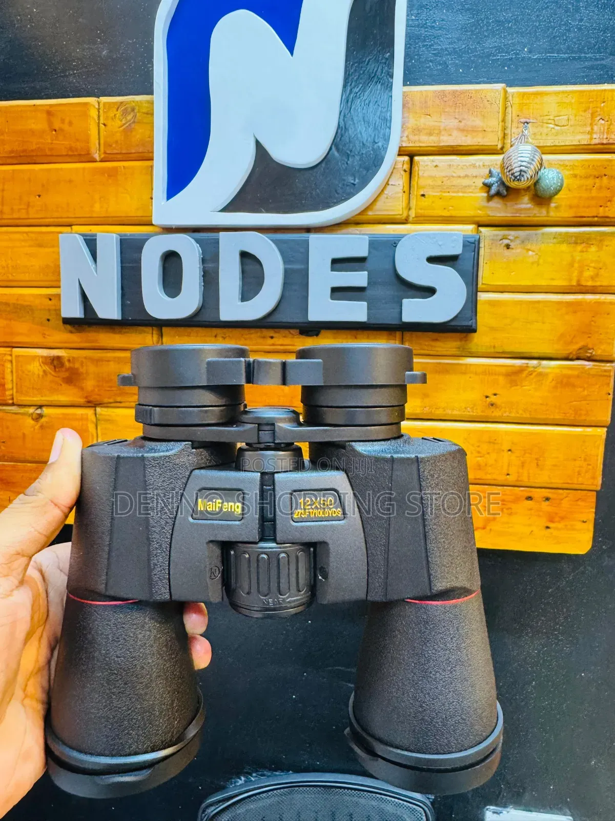 Maifeng Ed 12x50 Binocular Black Clear